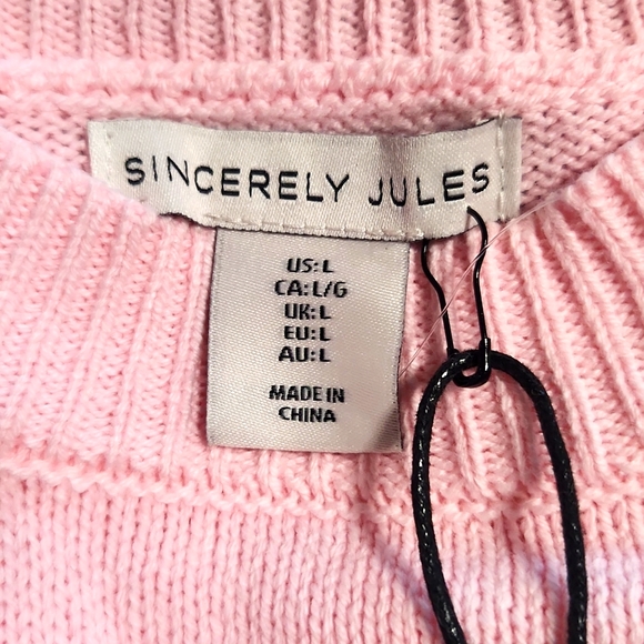 NEW! Sincerely Jules SKI Crewneck Pullover Swearter - Picture 8 of 12